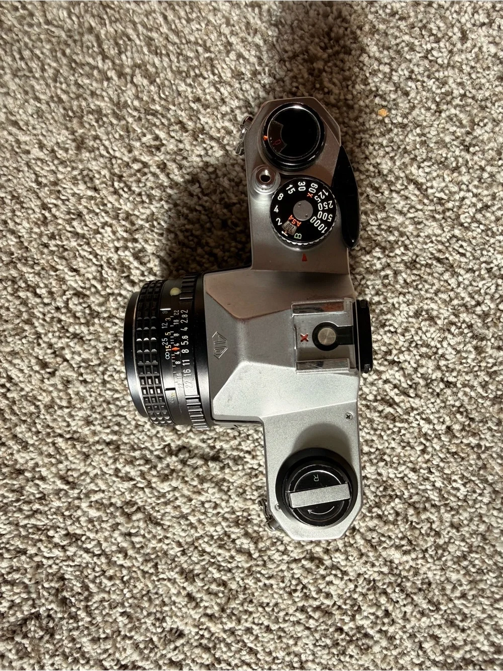 Pentax K1000 35mm Camera + 50mm Lens